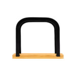 ESTIA ΧΑΡΤΟΠΕΤΣΕΤΟΘΗΚΗ BAMBOO ESSENTIALS ΟΡΘΙΑ ΜΕΤΑΛΛΙΚΗ 15x6x12.5cm ΜΑΥΡΗ - Image 2