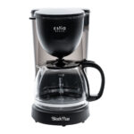 ESTIA ΚΑΦΕΤΙΕΡΑ ΦΙΛΤΡΟΥ BLACK PLUS ΠΛΑΣΤΙΚΗ 750w ΜΕ ΓΥΑΛΙΝΗ ΚΑΝΑΤΑ 1.25lt