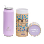 ESTIA ΘΕΡΜΟΣ TRAVEL CUP SAVE THE AEGEAN 500ml MATTE PURPLE - Image 2