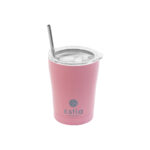ESTIA ΘΕΡΜΟΣ COFFEE MUG SAVE THE AEGEAN 350ml BLOSSOM ROSE - Image 3