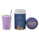 ESTIA ΘΕΡΜΟΣ COFFEE MUG SAVE THE AEGEAN 350ml LAVENDER PURPLE - Image 2