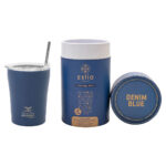ESTIA ΘΕΡΜΟΣ COFFEE MUG SAVE THE AEGEAN 350ml DENIM BLUE - Image 2