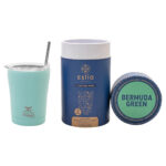 ESTIA ΘΕΡΜΟΣ COFFEE MUG SAVE THE AEGEAN 350ml BERMUDA GREEN - Image 2