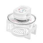 ESTIA ΦΟΥΡΝΑΚΙ ΡΟΜΠΟΤ CRYSTAL COOK 1400w 12lt ΜΕ ΑΝΤΙΣΤAΣΕΙΣ ΛΕΥΚΟ