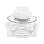 ESTIA ΦΟΥΡΝΑΚΙ ΡΟΜΠΟΤ CRYSTAL COOK 1400w 12lt ΜΕ ΑΝΤΙΣΤAΣΕΙΣ ΛΕΥΚΟ - Image 2