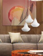 Φωτιστικό μονόφωτο γυαλί οπάλ ματ E27 Φ25 - Image 3