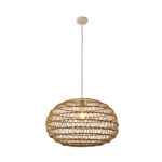 InLight Κρεμαστό Φωτιστικό από σχοινί 1xE27 D:60cm (4041-A) - Image 2