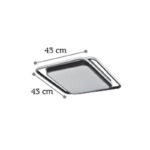 InLight Πλαφονιέρα οροφής LED 60W 4000K από αλουμίνιο σε μαύρη απόχρωση D:43cm (42171-Μαύρο) - Image 3