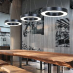 InLight Κρεμαστό φωτιστικό LED 50W 4000K σε μαύρη απόχρωση D:80cm (6171-80-BL) - Image 3