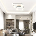 InLight Πλαφονιέρα οροφής LED 38W 3000Κ σε χρυσαφί απόχρωση D:45cm (6066-GL) - Image 3