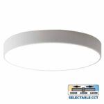 Πλαφωνιέρα Οροφής LUKA LED 35W Φ40 CCT 3000K/4000K/6400K ΛΕΥΚΟ 4616
