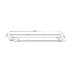 Φωτιστικό Mπάνιου MODENA LED 9W 4000K IP20 630lm Χρώμιο 4321 - Image 2