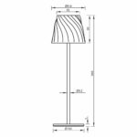 Πορτατίφ Επιτραπέζιο ESTELLA LED Επαναφορτιζόμενο 3W 4000K IP54 230LM DIM ΔΙΑΦΟΡΑ ΧΡΩΜΑΤΑ - Image 5