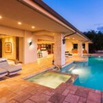 Απλικα εξωτερικου χωρου χρυσο μαυρο10W LED  4000K IP54 APOLLO 4694 - Image 2