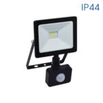 Προβολεας LED 10W με ανιχνευτη μαυρο 6400 3973
