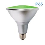 Λαμπτήρας 15W 230V E27 πράσινος IP65 PAR 38 SILVER 3946
