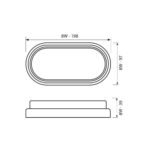 Aπλικα εξωτερικου χωρου 8W IP 54 4000K ELLIS/O 570L 3683 - Image 2