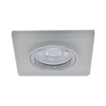Σποτ χωνευτο λευκο γυαλη SL401 GU10 230V 4029