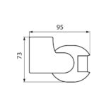 Ανιχνευτης κινησης λευκος FLEX SR18 230V IP44 - Image 2