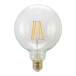Λαμπτηρας διαφανος GLOBO 8W 3000K FILAMEMD E27 3694