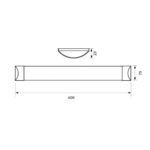 Φωτιστικο πλακε LED 18W 6400K IP20 4593 - Image 2