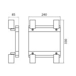 Σπότ Ροζέτα LORENZO Ξύλο 4ΧE27 SP745 230V  4890 - Image 3