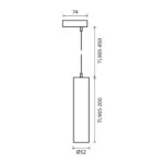 Σποτ για ραγα μαυρο TL905 LUX GU10 230V 4398 - Image 2
