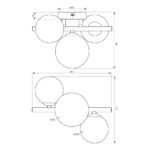 Φωτιστικο οροφης CL785-1G9 230V IP20 CALILEO 5042 - Image 2