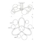 Φωτιστικο οροφης SSP784-6 G9 230V IP20 GALILEO 5046 - Image 2