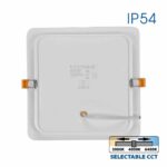 Φωτιστικο χωνευτο τετραγωνο PANEL 22X22 24W CCT 2040L 4762 - Image 2