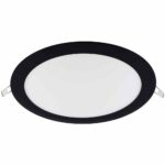 ΣΠΟΤ ΧΩΝΕΥΤΟ ΜΑΥΡΟ ΤΡΥΠΑ 210Μ LED PANEL 4000K 18W IP20 ESTE 4736