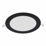 ΣΠΟΤ ΧΩΝΕΥΤΟ ΜΑΥΡΟ ΤΡΥΠΑ 16.5Μ LED PANEL 12W IP20 ESTE  4735