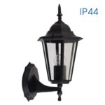 ΦΑΝΑΡΙ ΕΠΙΤΟΙΧΙΟ ΠΑΝΩ ΜΑΥΡΟ E27 IP 44 MARIBOR 4187