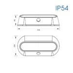 ΗΛΙΑΚΟ ΦΩΤΙΣΤΙΚΟ ΕΞΩΤΕΡΙΚΟΥ ΧΩΡΟΥ  SENSOR LED IP54 SOLEI  4989 - Image 4