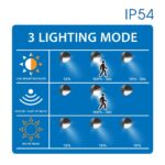 ΗΛΙΑΚΑ ΦΩΤΙΣΤΙΚΑ ΜΕ ΑΝΙΧΝΕΥΤΗ ΚΙΝΗΣΗΣ LED 4000K IP54 4990 - Image 4