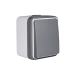 ΔΙΑΚΟΠΤΗΣ ΕΞΩΤΕΡΙΚΟΣ ΣΤΕΓΑΝΟΣ ΓΚΡΙ ΑΠΛΟΣ A/R IP54 250V AC 10A H120