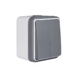 ΔΙΑΚΟΠΤΗΣ ΕΞΩΤΕΡΙΚΟΣ ΣΤΕΑΝΟΣ ΓΚΡΙ K/R IP54 10A 250VAC 210