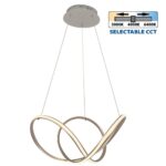ΦΩΤΙΣΤΙΚΟ ΚΡΕΜΑΣΤΟ LED CCT 43W 2681L 230V IP20 4613