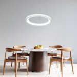 Φωτιστικό Κρεμαστό  ALEXA-P LED 55W CCT 3530LM 230V DIM Φ50  ΛΕΥΚΟ  5255 - Image 2