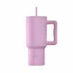 ΘΕΡΜΟΣ STRAW TUMBLER XL SAVE THE AEGEAN 900ml LAVENDER   01-41472