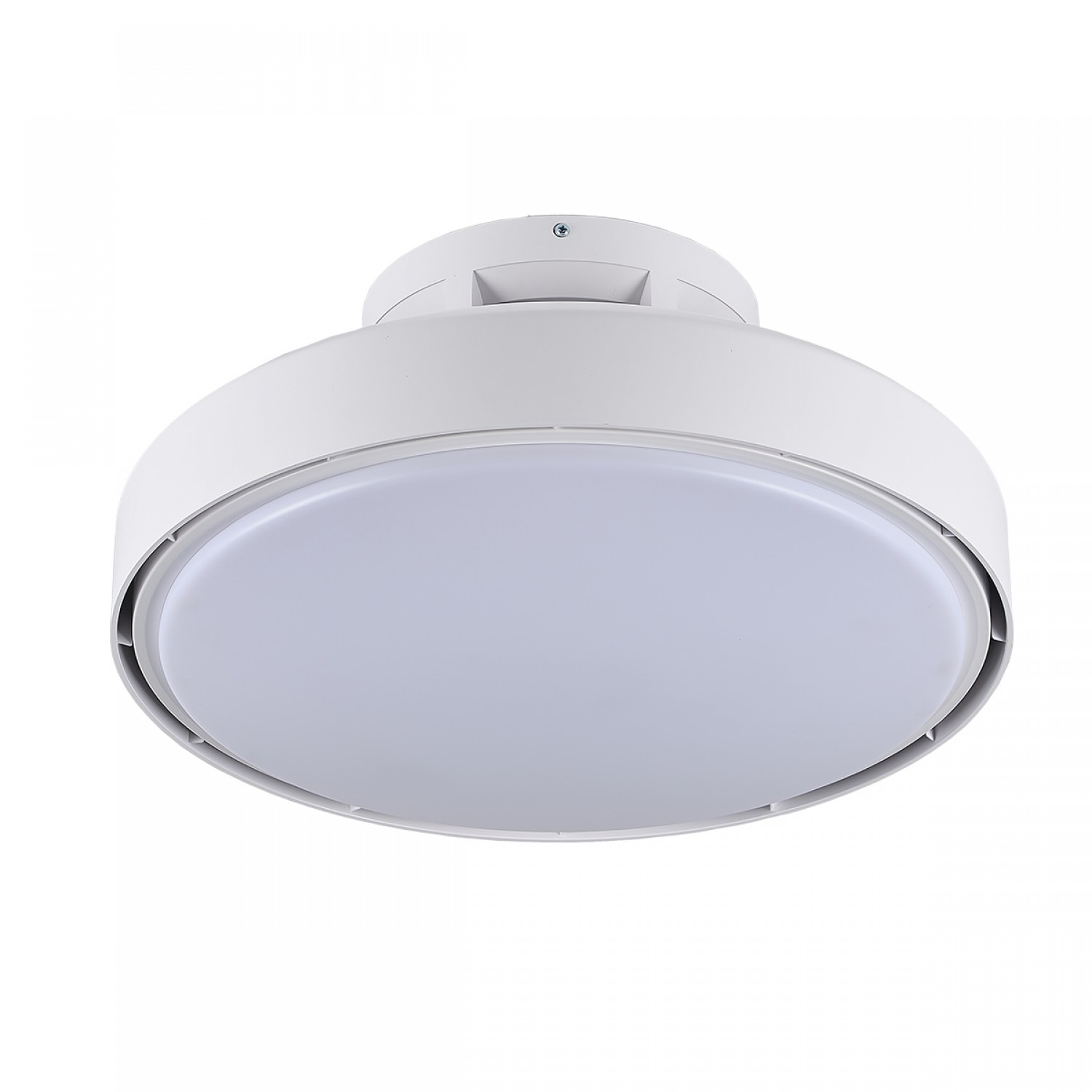 101001020_1-1500x1500 it-Lighting TETON Ανεμιστήρας Οροφής Bladeless Λευκό 56W LED 5900lm 3CCT App Control (101001020) - Image 1